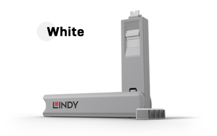 USB-C Port Blocker – White