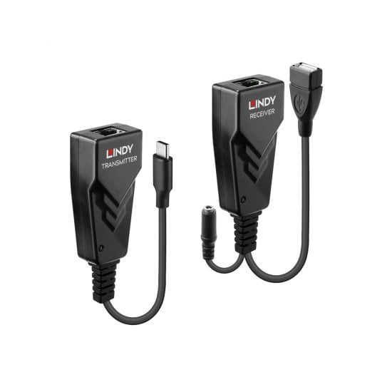 100m Cat.6 USB 2.0 USB-C Extender