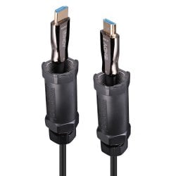 10m Armoured Fibre Optic Hybrid HDMI 8K60 Cable
