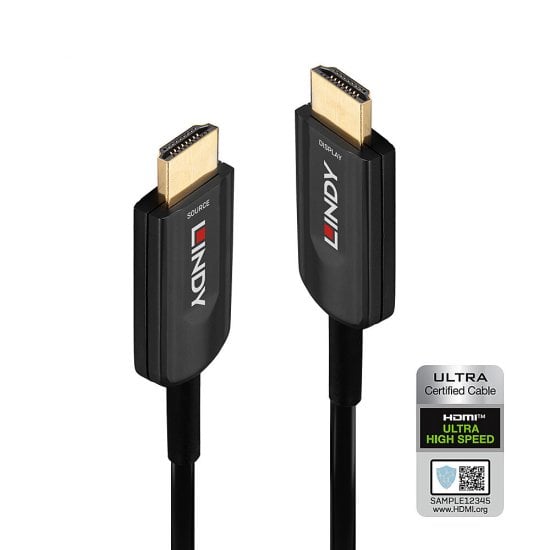 10m Fibre Optic Hybrid Ultra High Speed HDMI Cable