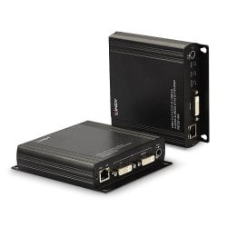 140m Cat.6 DVI-D, USB, Audio & RS-232 KVM Extender