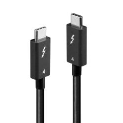 1m Thunderbolt 4 Cable, 40Gbps, passive