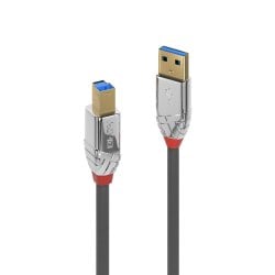 1m USB 3.2 Type A to B Cable, 5Gbps, Cromo Line