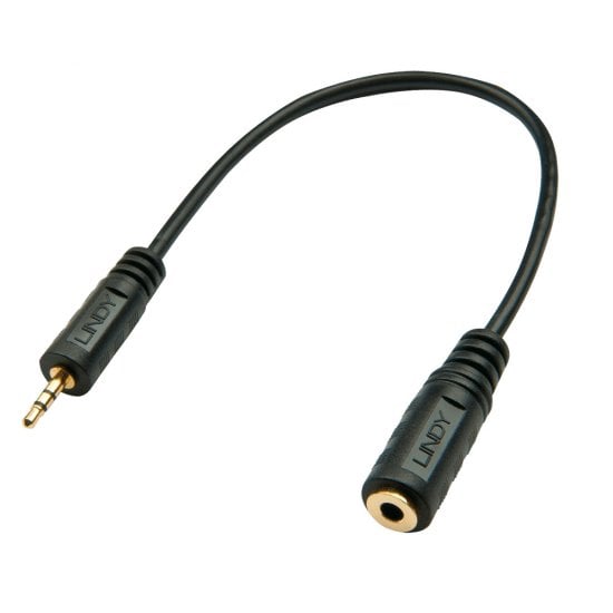 2.5mm Male to 3.5mm Female Audio Adapter