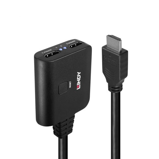 2 Port HDMI 4K60 Splitter Cable