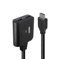 2 Port HDMI 4K60 Splitter Cable