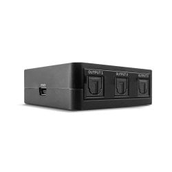 3 Port TosLink (Optical) Digital Audio Splitter
