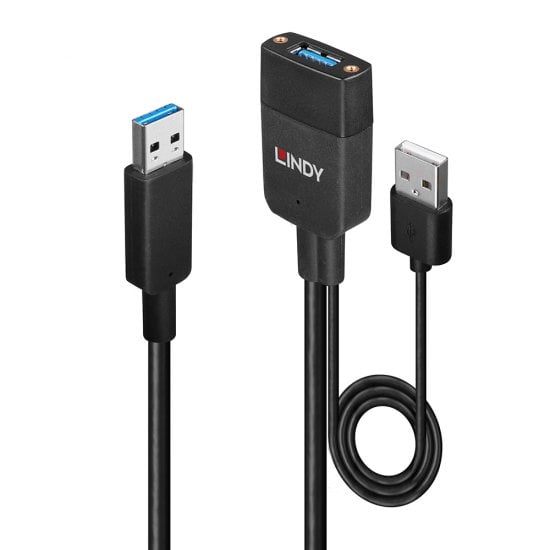 35m USB 3.2 Gen 2 Hybrid Fibre Optic USB-A Cable