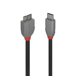 3m USB 3.2 Type C to Micro-B Cable, Anthra Line