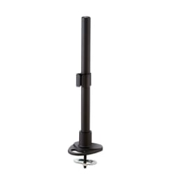 400mm Pole with Desk Clamp and Cable Grommet, Black