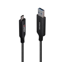 50m USB 3.2 5Gbps Type A to C Fibre Optic Hybrid Cable