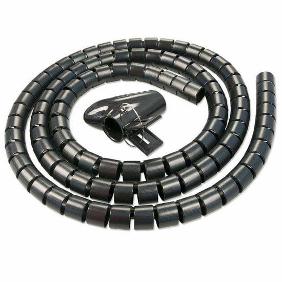 5m Cable Management Sleeve With Tool, Black