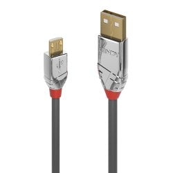 5m USB 2.0 Type A to Micro-B Cable, Cromo Line