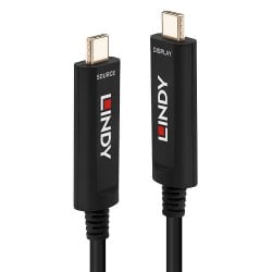 5m USB Type C Fibre Optic Hybrid Cable, Audio / Video Only