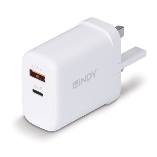65W USB Type A & C GaN Charger