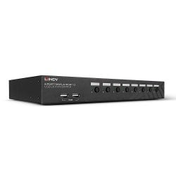 8 Port DisplayPort 1.2, USB 2.0 & Audio KVM Switch