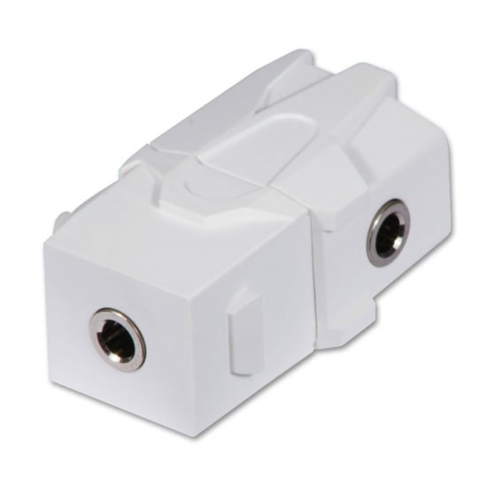 90 Degree 3.5mm Stereo Keystone