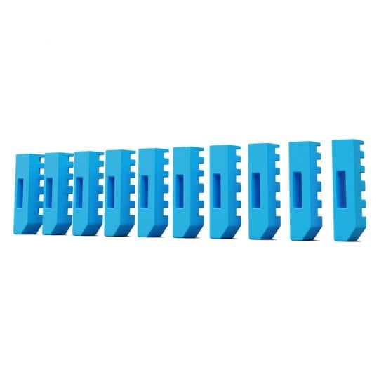 DisplayPort Blocker Extra Lock Pack, Blue (10x Locks)