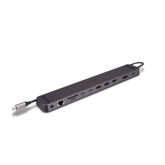DST-Mini XT 810 Laptop Docking Station | USB-C | 1x 8K DP, 2x 4K HDMI®/DP | 100W PD