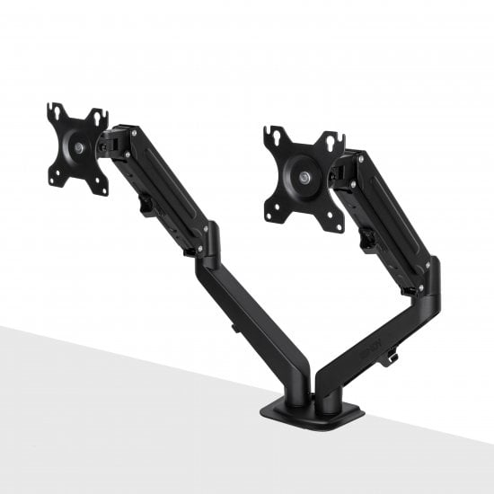 Dual Mount Desktop Gas Spring Arm - Black
