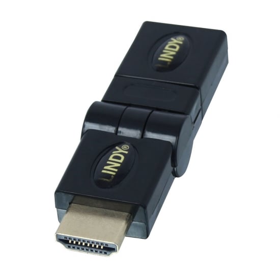 HDMI 360 Degree Adapter, HDMI Male to Female