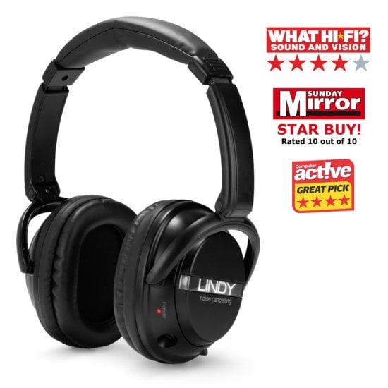 NC-40 Wired Active Noise Cancelling Headphones