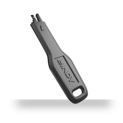 RJ45 Port Blocker Extra Key, Black (1x Key)