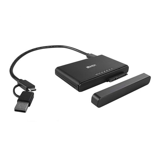 USB 3.2 Type C to M.2 NVMe &SATA SSD Clone Station