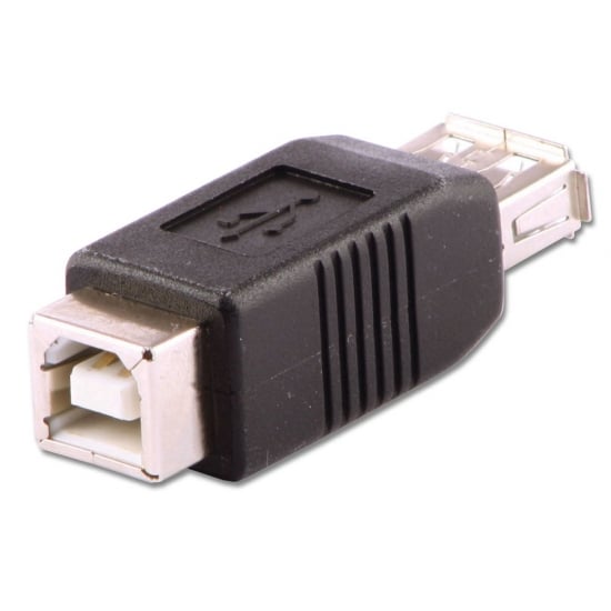 USB Adapter, USB A Female to B Female