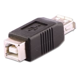 USB Adapter, USB A Female to B Female