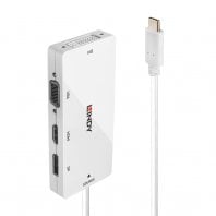 USB Type C to Multi-AV Converter - USB from Lindy International