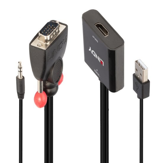 VGA & Audio to HDMI Converter